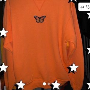 Brandy Inspired Butterfly Crewneck